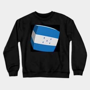 Honduras Flag cubed. Crewneck Sweatshirt